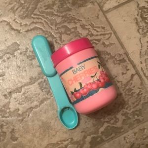 Cherry pretend doll food